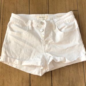 PAC Sun white shorts